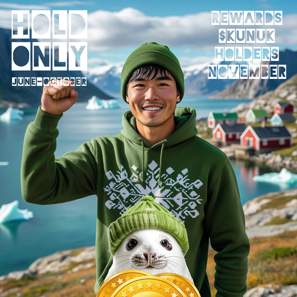 Folkcoin KUNUK Tokenomics Greenland memecoins TON