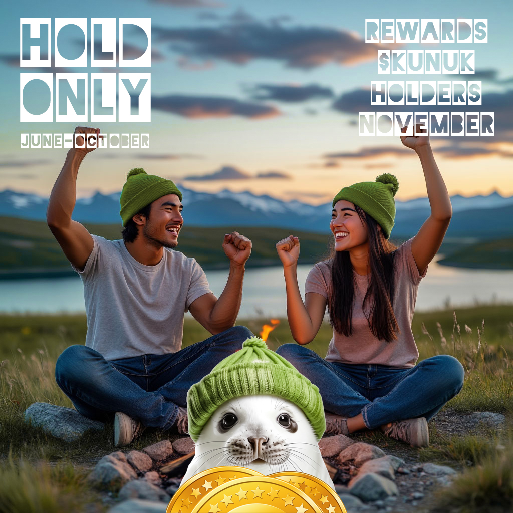 Folkcoin KUNUK community freedom Greenland memecoin TON